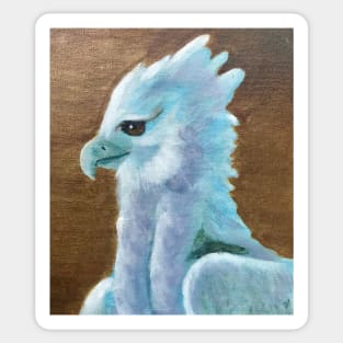 Harpy Eagle Painting Sticker